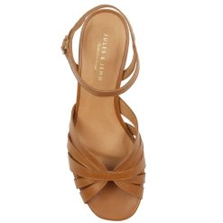 Sandales | JULES & JENN Sandales Moyen Talon Brides Camel