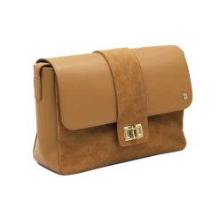 Sacs A Main | JULES & JENN Sac Bandouliere Cuir Camel