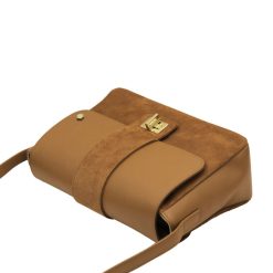 Sacs A Main | JULES & JENN Sac Bandouliere Cuir Camel