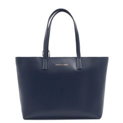 Sacs A Main | JULES & JENN Sac Cabas Cuir Bleu