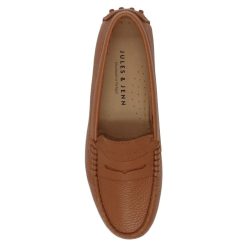 Mocassins & Derbies | JULES & JENN Mocassins Cuir Graine Camel