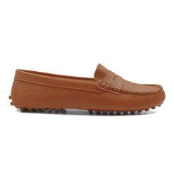 Mocassins & Derbies | JULES & JENN Mocassins Cuir Graine Camel