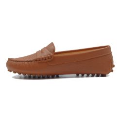 Mocassins & Derbies | JULES & JENN Mocassins Cuir Graine Camel