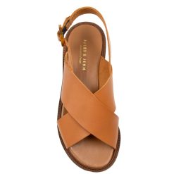 Sandales | JULES & JENN Sandales Boucle Ecaille Cuir Cognac