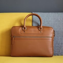 Sacs | JULES & JENN Sacoche Cuir Grave Cognac