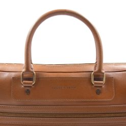 Sacs | JULES & JENN Sacoche Cuir Grave Cognac