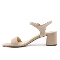 Sandales | JULES & JENN Sandales Moyen Talon Daim Beige