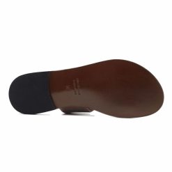 Sandales | JULES & JENN Sandales Boucle Cuir Metallise Bronze