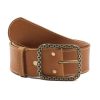 Ceintures | JULES & JENN Ceinture Bijou Cuir Camel