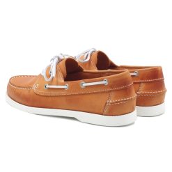 Chaussures Bateau | JULES & JENN Chaussures Bateau Cuir Orange Orange Brique