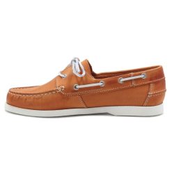 Chaussures Bateau | JULES & JENN Chaussures Bateau Cuir Orange Orange Brique