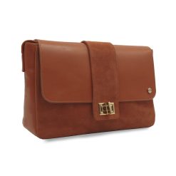 Sacs A Main | JULES & JENN Sac Bandouliere Cuir Brique Orange Brique