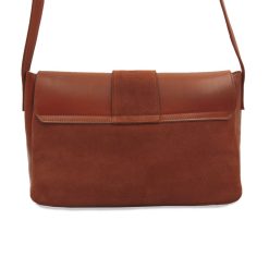 Sacs A Main | JULES & JENN Sac Bandouliere Cuir Brique Orange Brique