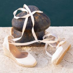 Sandales | JULES & JENN Espadrilles Compensees Recyclees Beige