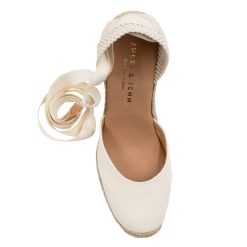 Sandales | JULES & JENN Espadrilles Compensees Recyclees Beige