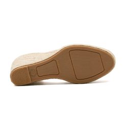 Sandales | JULES & JENN Espadrilles Compensees Recyclees Beige