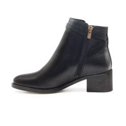 Bottines & Bottes | JULES & JENN Bottines Cavalieres Cuir Noir