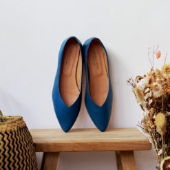 Ballerines & Slippers | JULES & JENN Ballerines Cuir Bleu