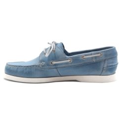 Chaussures Bateau | JULES & JENN Chaussures Bateau Cuir Bleu Clair