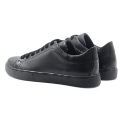 Baskets | JULES & JENN Tennis Lacet Cuir Noir