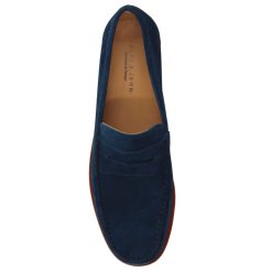 Mocassins | JULES & JENN Mocassins Urbains Cuir Daim Bleu Bleu Marine