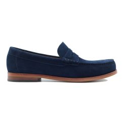 Mocassins | JULES & JENN Mocassins Urbains Cuir Daim Bleu Bleu Marine