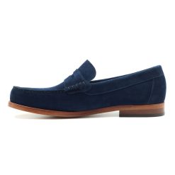 Mocassins | JULES & JENN Mocassins Urbains Cuir Daim Bleu Bleu Marine