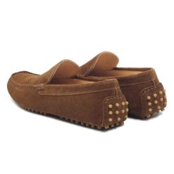 Mocassins | JULES & JENN Mocassins Cuir Daim Cognac