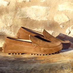 Mocassins | JULES & JENN Mocassins Cuir Daim Cognac