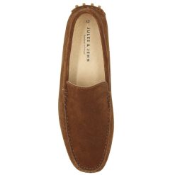 Mocassins | JULES & JENN Mocassins Cuir Daim Cognac