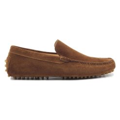 Mocassins | JULES & JENN Mocassins Cuir Daim Cognac