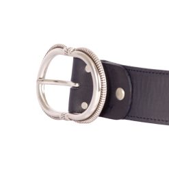 Ceintures | JULES & JENN Ceinture Camargue Cuir Bleu