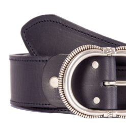 Ceintures | JULES & JENN Ceinture Camargue Cuir Bleu