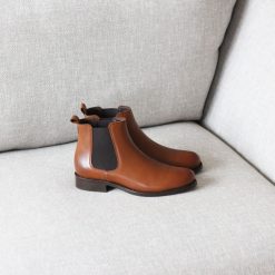 Bottines & Bottes | JULES & JENN Bottines Chelsea Cuir Camel