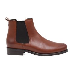 Bottines & Bottes | JULES & JENN Bottines Chelsea Cuir Camel