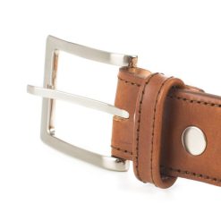 Ceintures | JULES & JENN Ceinture Classique Cuir Cognac