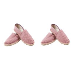 Espadrilles | JULES & JENN Espadrilles Coton Upcycle Blanc Rouge Blanc/Rouge