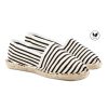 Espadrilles | JULES & JENN Espadrilles Toile Coton Noir Dore Noir/Dore