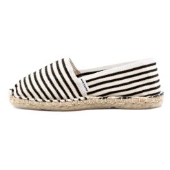 Espadrilles | JULES & JENN Espadrilles Toile Coton Noir Dore Noir/Dore