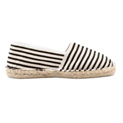 Espadrilles | JULES & JENN Espadrilles Toile Coton Noir Dore Noir/Dore