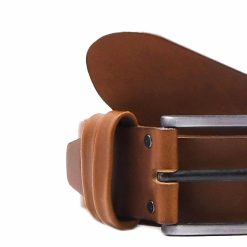 Ceintures | JULES & JENN Ceinture Casual Cuir Marron Cognac