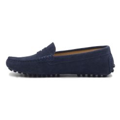 Mocassins & Derbies | JULES & JENN Mocassins Cuir Daim Bleu