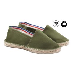 Espadrilles | JULES & JENN Espadrilles Toile Coton Recycle Kaki