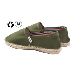 Espadrilles | JULES & JENN Espadrilles Toile Coton Recycle Kaki