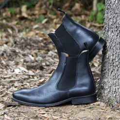 Boots | JULES & JENN Chelsea Boots Cuir Noir