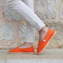 Espadrilles | JULES & JENN Espadrilles Toile Coton Orange