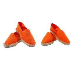 Espadrilles | JULES & JENN Espadrilles Toile Coton Orange