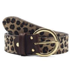 Ceintures | JULES & JENN Ceinture Boheme Cuir Leopard