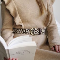 Ceintures | JULES & JENN Ceinture Boheme Cuir Leopard