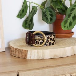 Ceintures | JULES & JENN Ceinture Boheme Cuir Leopard